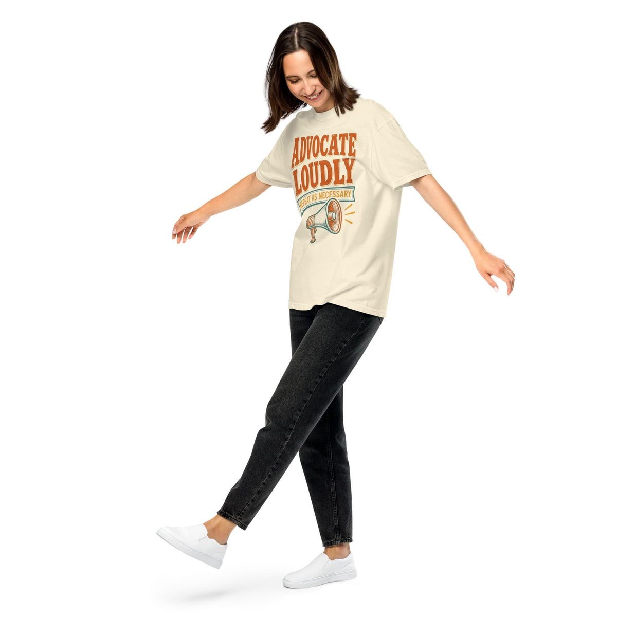 Advocate Loudly, Repeat As Necessary Tee