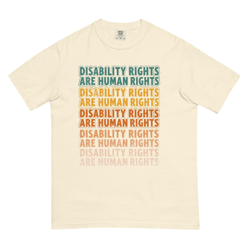 Disability Rights Are Human Rights — Vintage Tee