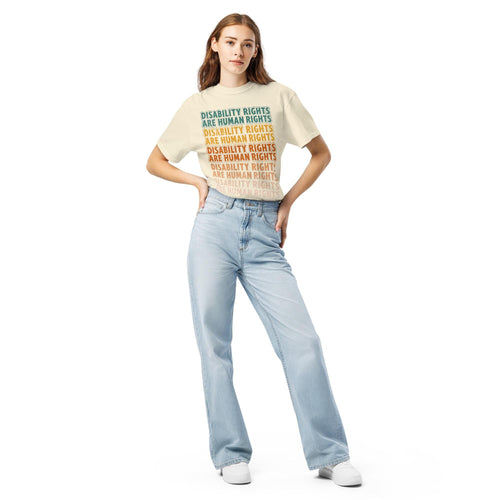 Disability Rights Are Human Rights — Vintage Tee
