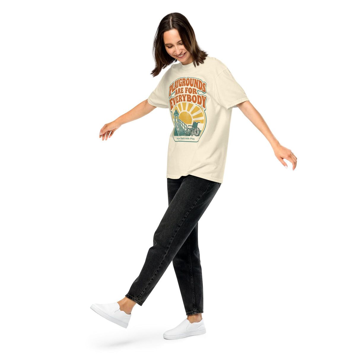 Playgrounds Are for Everybody — Vintage Tee